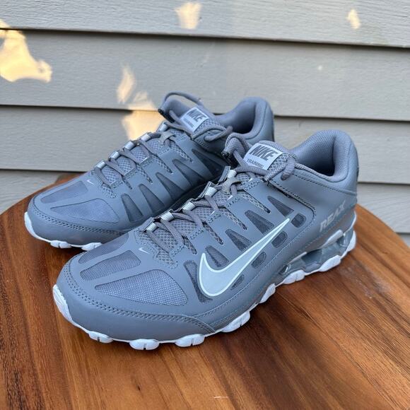 Nike Reax 8 TR Mesh Mens Sneakers Size 10.5 Wolf Grey 621716-010 Cross Trainers - Picture 6 of 13